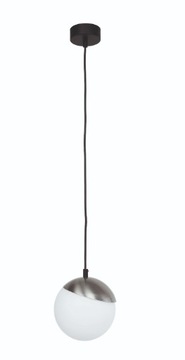 Lampa żyrandol loft czarny szkło kula SANTA 1722 J