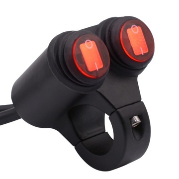 МОТОЦИКЛ 2x АЛЮМИНИЕВЫЙ ПЕРЕКЛЮЧАТЕЛЬ С ЧПУ