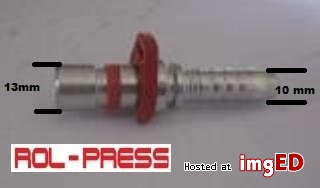 Гидравлический шланг для погрузчика Quicke Trima 3/8''