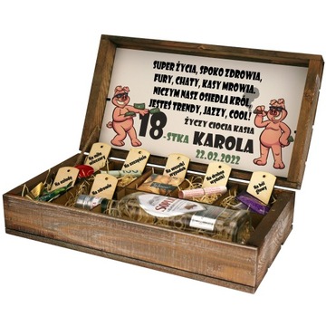 BOX BOX ESSENTIALS ДЛЯ ПОДАРКА НА 18-ЛЕТИЕ ДНЯ РОЖДЕНИЯ