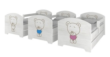 Кровать детская 140Х70 коврик BABY BOO ПК + ящик ПБ