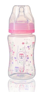 BABYONO BUTELKA ANTYKOLKOWA SZEROKOOTWOROWA 240ML
