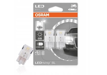 OSRAM LEDRIVING SL ЛАМПОЧКА W21/5ВТ БЕЛАЯ В БЛИСТЕРЕ 2 ШТ. СВЕТОДИОДА (БЕЗ ECE)