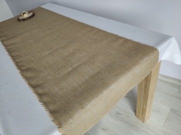 Джутовая ткань 6 МЕТРОВ ДЛЯ РОЖДЕСТВЕНСКОЙ джутовой дорожки для стола