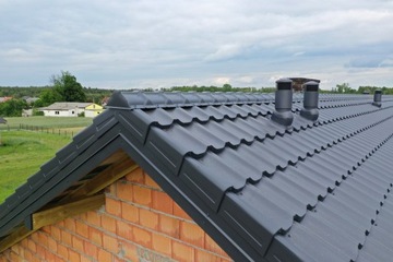 Коньковая черепица GS LUX X-matt для листового металла Venecja Budmat