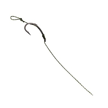 НАСАДКА НА КАРПА С ВОЛОСОМ, ПЛЕТЕННЫЙ КРЮЧОК, размер 6