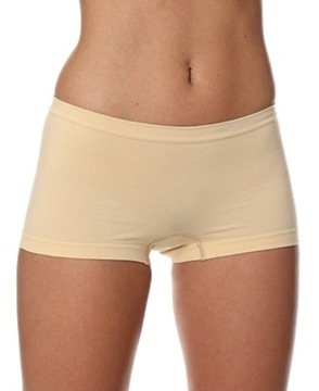 Bokserki damskie BRUBECK cotton BX10470A beż L