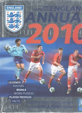 THE OFFICIAL ENGLAND ANNUAL 2010 Football Soccer