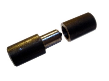 ZAWIAS TOCZONY FI. 40X130 MM Z KULKĄ DO WSPAWANIA