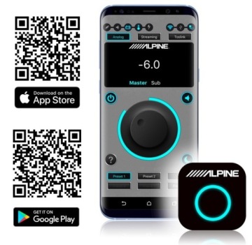 8-КАНАЛЬНЫЙ УСИЛИТЕЛЬ ALPINE PDP-E802DSP С DSP, 8x100 Вт, RMS, WiFi BT DSP = HIT