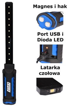 Светодиодный фонарик COB для мастерской, лампа Farys