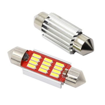ŻARÓWKA LED 12 SMD 4014 C3W C5W C10W CANBUS 39mm
