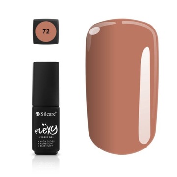 SILCARE HYBRID 4,5 g LAKIER HYBRYDOWY FLEXY GEL 72