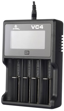 ЗАРЯДНОЕ УСТРОЙСТВО XTAR VC4 18650 26650 ЖК-дисплей
