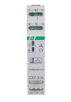 Czujnik kolejności i zaniku fazy CKF-316