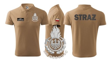 KOSZULKA POLO STRAŻ OSP logo OGNIK ZOSP 998 NOMEX
