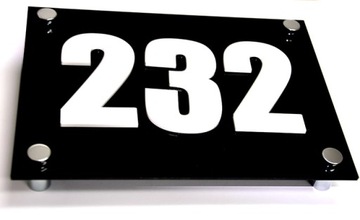 3D адресная доска с номером дома