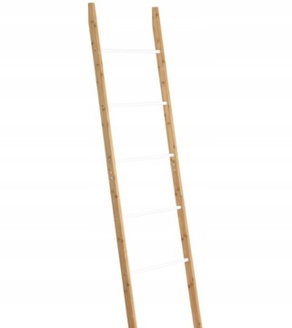 ПОЛКА ЛЕСТНИЦА КНИЖНЫЙ ШКАФ БАМБУК ВЫСОКИЙ 186см