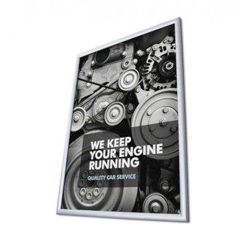 РАМА ДЛЯ ПОСТЕРА OWZ A2 АЛЮМИНИЕВАЯ ЗАЩЕЛКА