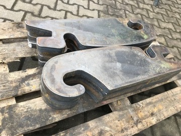 VERACHTERT CW40 пластина-ручка, крючки, ушки, листовой металл 40 мм.