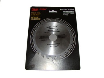 TARCZA DO CIĘCIA DREWNA WIDIA WIDIOWA 125 MM x 24