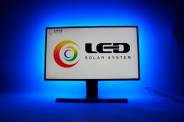 Светодиодная RGBW WiFi настройка подсветки монитора ПК