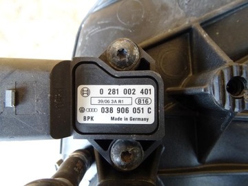 AUDI A3 8P GOLF V 1.4 TSI TFSI KOLEKTOR SACÍ/ZBĚRNÉ SENZOR MAP SENSOR 03C129711Q