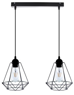 LAMPA WISZĄCA SUFITOWA ŻYRANDOL BRYLANT LOFT DRUT