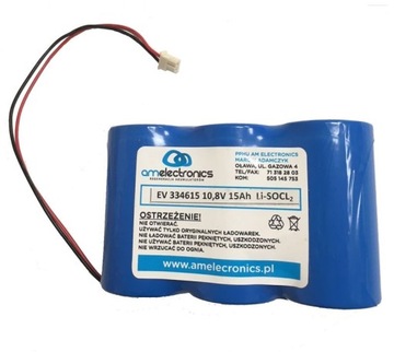 BATERIA LITOWA EV334615 10,8V 15Ah Li-socl2 nowość