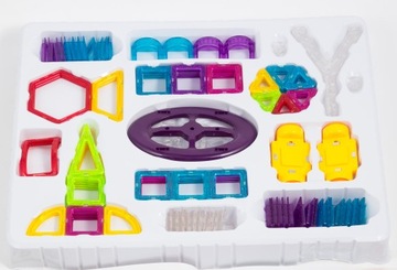 НАБОР МАГНИТНЫХ НЕОДИМОВЫХ БЛОКОВ ИЗ 128 ЭЛЕМЕНТОВ