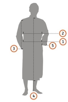 Мужской халат FROTTE большого размера, размер 5XL, бордовый