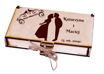 Копилка подарочная СВАДЕБНАЯ ГРАВИРОВКА 2