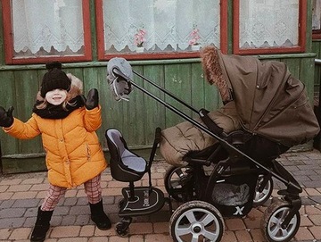 Удлинитель для коляски с сиденьем и рулем Universal 2in1 Easy X Rider V1