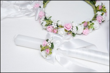 НАБОР ДЛЯ ПРИЧАСТИЯ, ВЕНОК, СУМКА, ПЕРЧАТКИ, КРЕМ