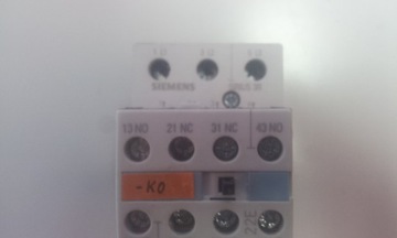 Контактор 60А, Siemens Sirius 3RT1035-1BB44 24В