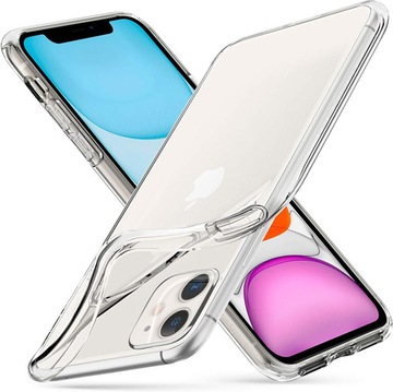 Ультратонкий чехол Crystal Case для iPhone 11 + СТЕКЛО