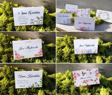 Карточки-места на свадебный стол, 4 шт.