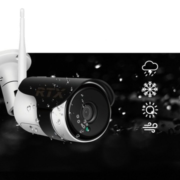 IP-камера RTX для улицы, 5 Мп, Tuya, двусторонняя аудиозапись, запись на SD до 256 ГБ