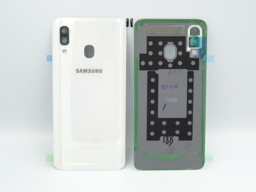 Оригинальная крышка аккумуляторного отсека для Samsung A40 A405, белая