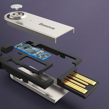 Звуковой ресивер BASEUS Bluetooth AUX USB-АДАПТЕР