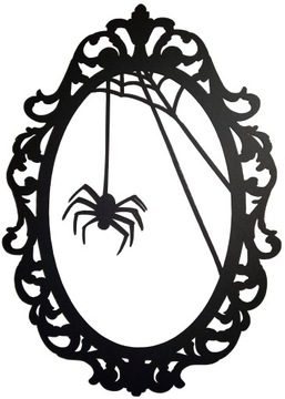 ХЭЛЛОУИН Паук НАСТЕННЫЙ ПОРТРЕТ бумага А4