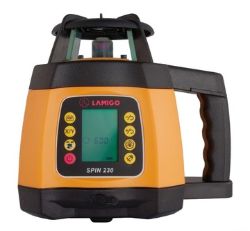 NIWELATOR LASEROWY LAMIGO SPIN 230 SET WALIZKA