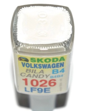 SKODA 1026 BILA CANDY LB9A ZAPRAWKA DO RYS ARA 10 ML