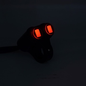 МОТОЦИКЛ 2x АЛЮМИНИЕВЫЙ ПЕРЕКЛЮЧАТЕЛЬ С ЧПУ