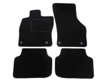 SKODA OCTAVIA 2 2004-2013 ВЕЛУРОВЫЕ КОВРИКИ 8 мм