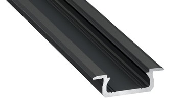 АЛЮМИНИЕВЫЙ ПРОФИЛЬ для светодиодных лент, SILVER STRIP 2M