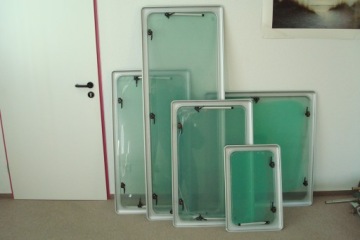 Новые детали для прицепа Fendt со стеклянным окном 770x350 мм