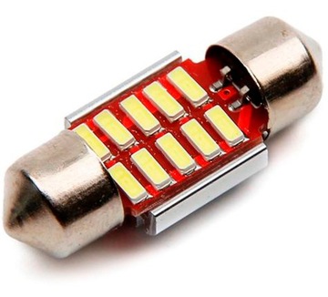 Rurka 31mm 10 led 4014 canbus smd c5w c10w can bus