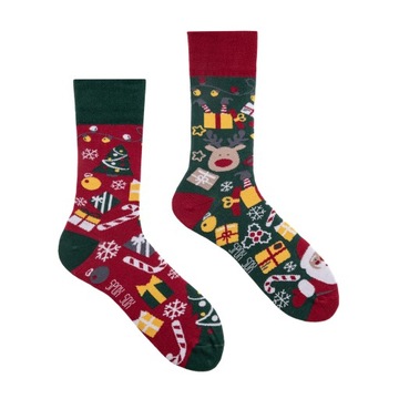 Kolorowe Skarpety SPOX SOX Xmas 44-46