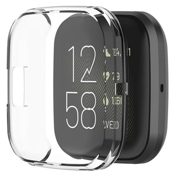 Etui Silikonowe / 2w1 Przód Boki / FitBit VERSA 2